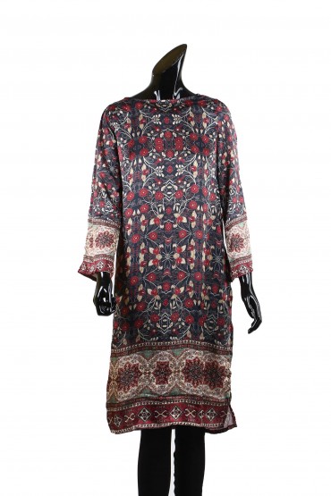 Rose Print Tunic